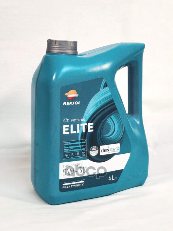 

Моторное Масло Elite Evolution Dx2 5W-30 4Л. Repsol арт. 60125/R