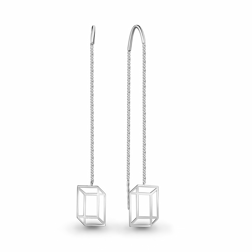 

Серьги из серебра Aquamarine Aquamarine 36080_925_р, 36080_925_р