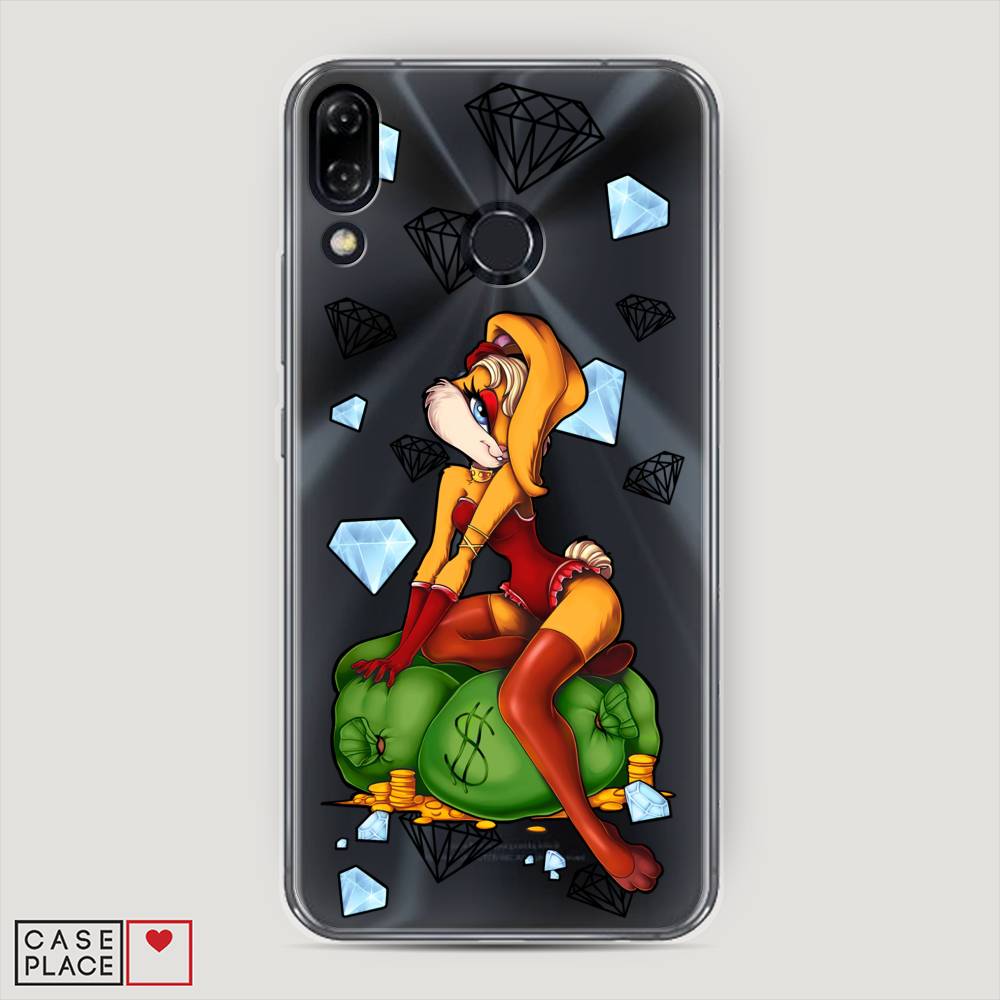 

Чехол на Asus Zenfone 5 ZE620KL "Лола Банни с бриллиантами", Красный;оранжевый;зеленый, 43350-6