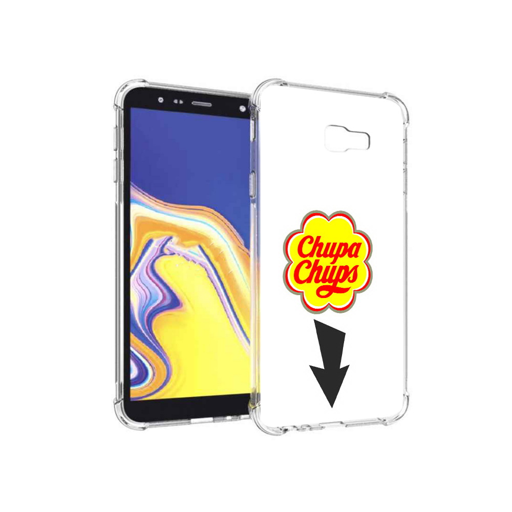 

Чехол MyPads Tocco для Samsung Galaxy J4+ (2018) чупа чупс (PT118081.545.694), Прозрачный, Tocco