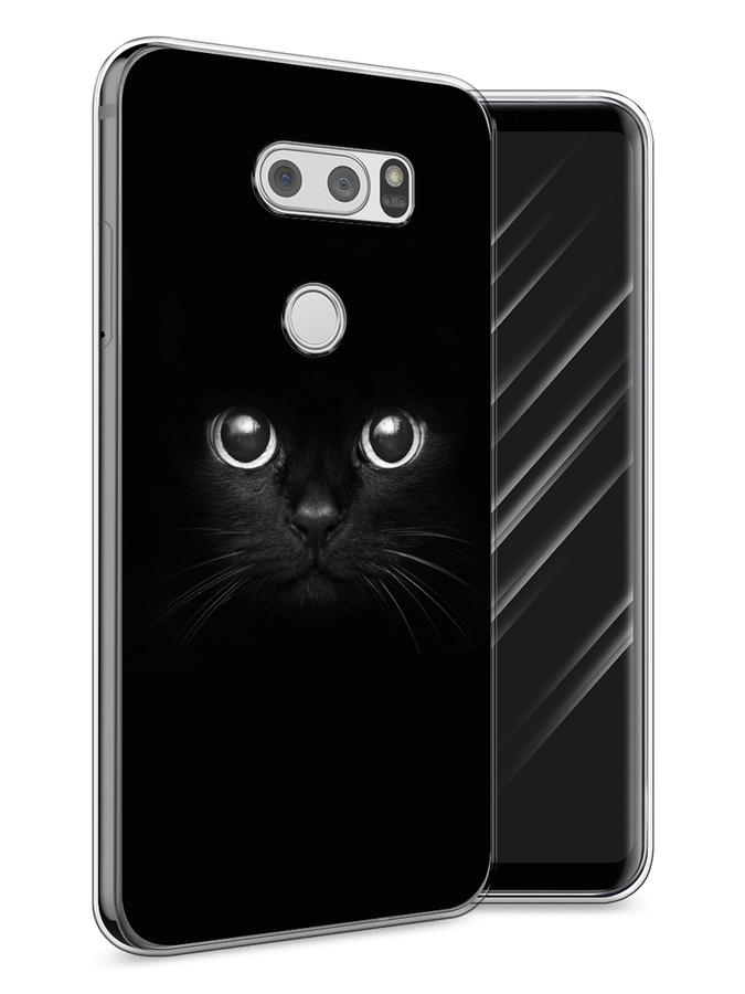 

Чехол Awog на LG V30 "Взгляд черной кошки", Черный, 83050-1