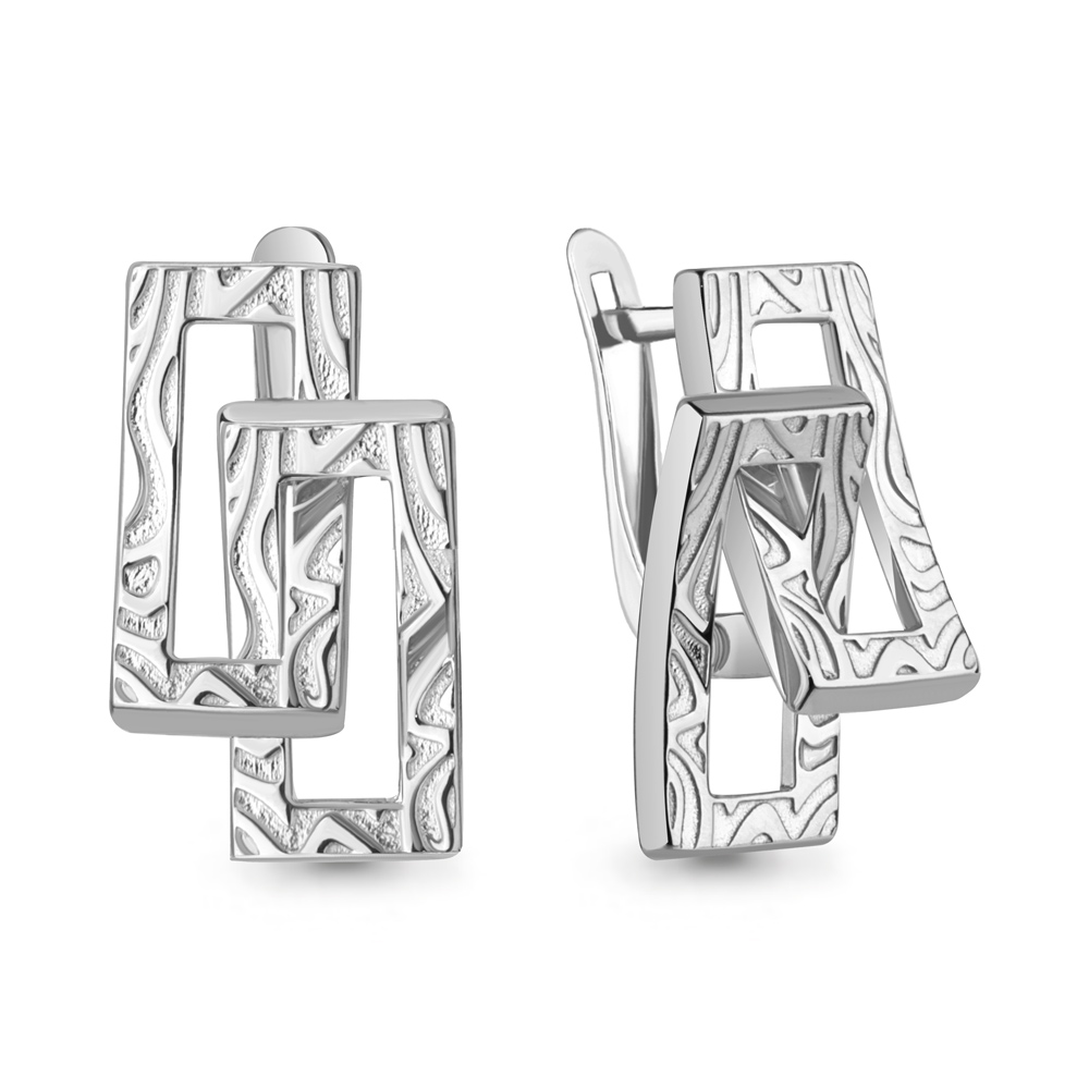 

Серьги из серебра Aquamarine Aquamarine 34479_925_р, 34479_925_р