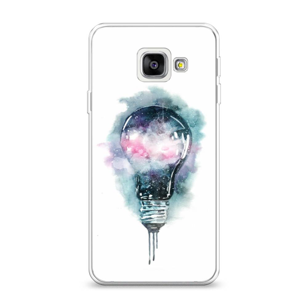 

Чехол на Samsung Galaxy A3 2016 "Волшебная лампа", Белый;серый, 20250-4