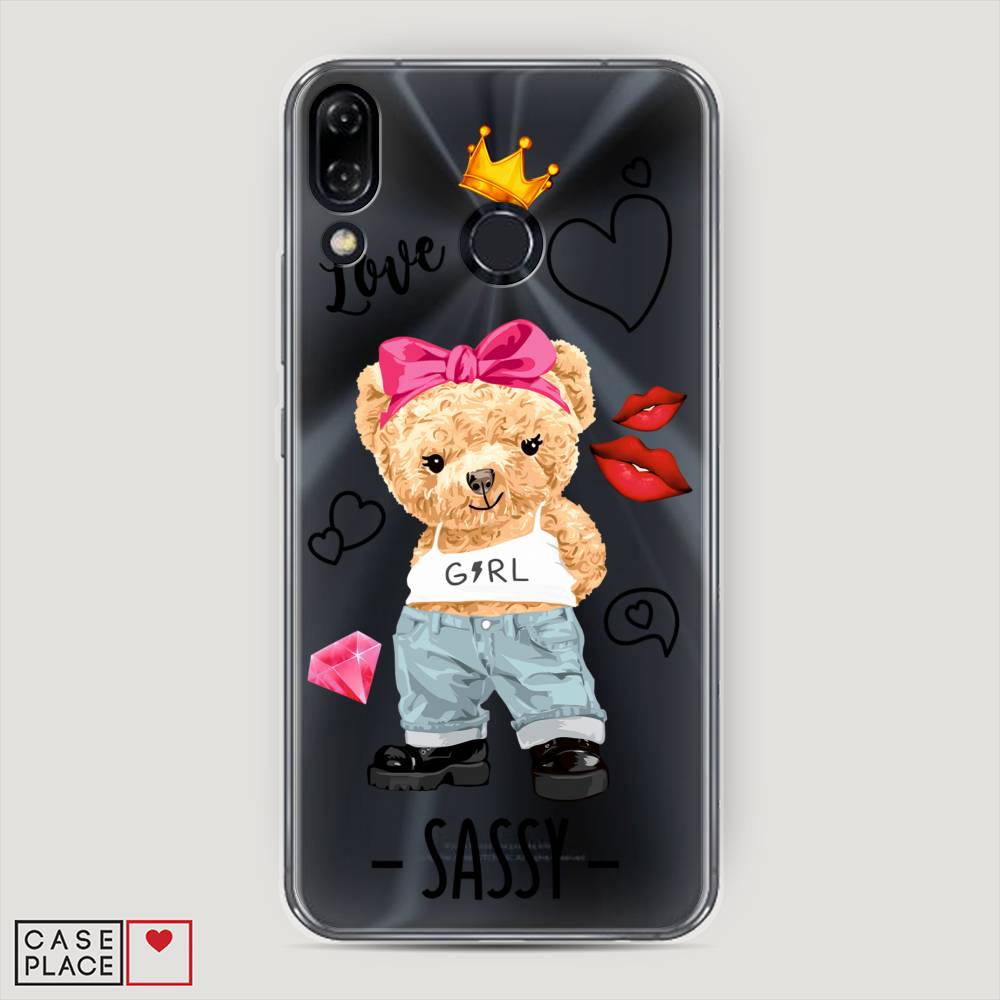 

Чехол на Asus Zenfone 5 ZE620KL "Sugar Mommy", Голубой;белый;розовый, 43350-6