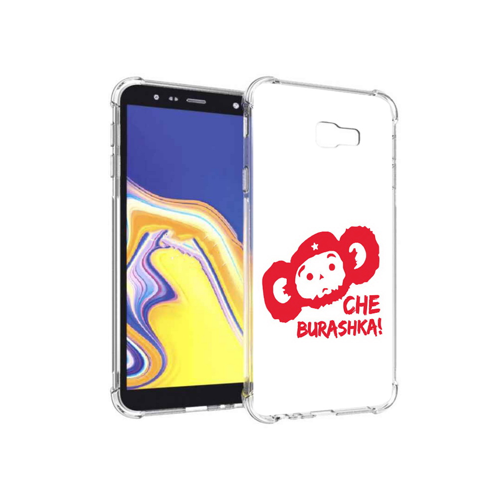 

Чехол MyPads Tocco для Samsung Galaxy J4+ (2018) чебурашка (PT118081.545.672), Прозрачный, Tocco