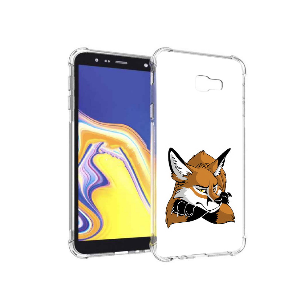 

Чехол MyPads Tocco для Samsung Galaxy J4+ (2018) фокс (PT118081.545.660), Прозрачный, Tocco