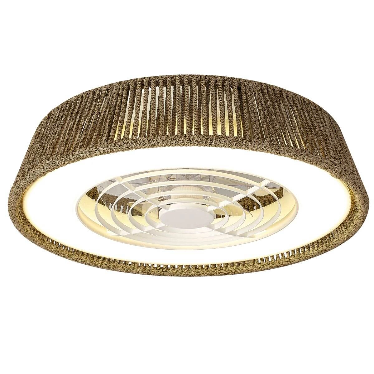 

Потолочная светодиодная люстра-вентилятор Mantra POLINESIA 8228, LED, 55W, Mantra Polinesia 8228
