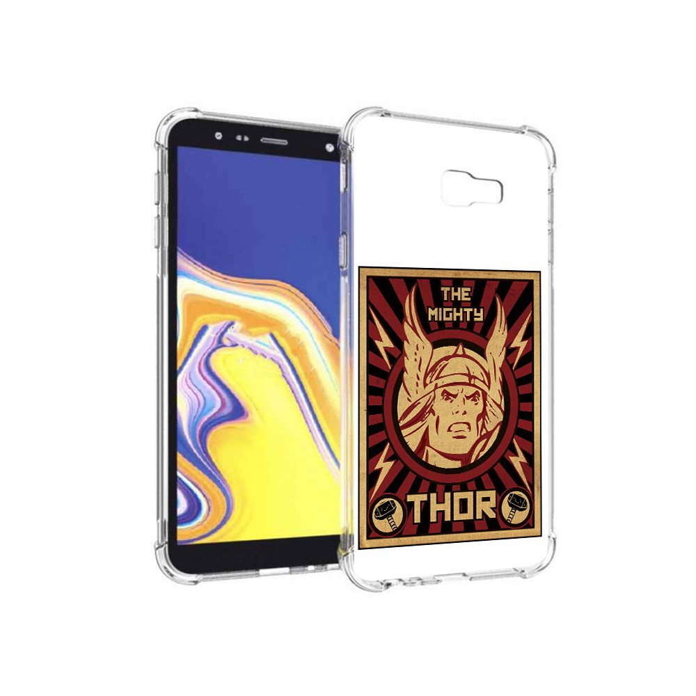 

Чехол MyPads Tocco для Samsung Galaxy J4+ (2018) тор лицо (PT118081.545.646), Прозрачный, Tocco