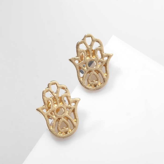 

Серьги пусеты из бижутерного сплава Queen Fair 9340322, без вставки