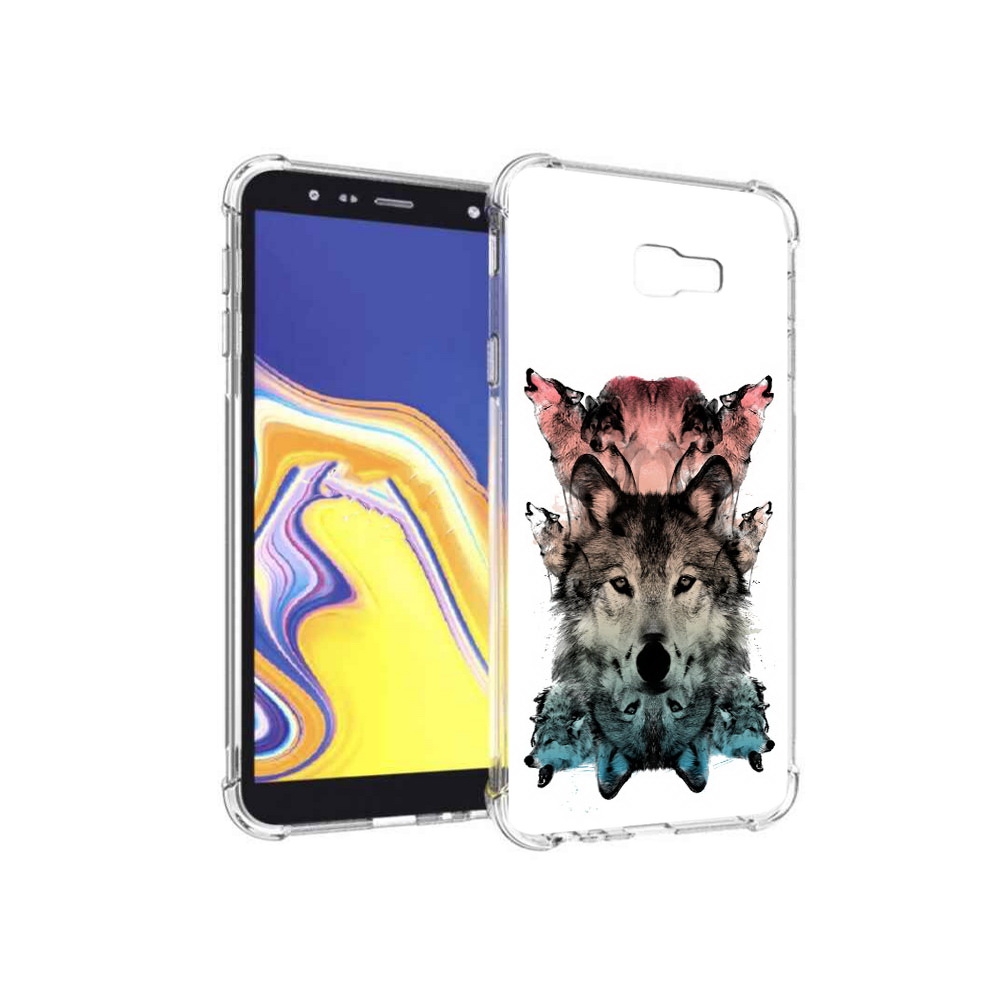 

Чехол MyPads Tocco для Samsung Galaxy J4+ (2018) стая (PT118081.545.624), Прозрачный, Tocco