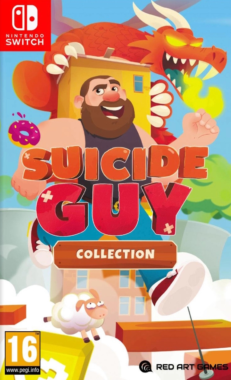 

Игра Suicide Guy Collection (Nintendo Switch, полностью на русском языке), Suicide Guy Collection