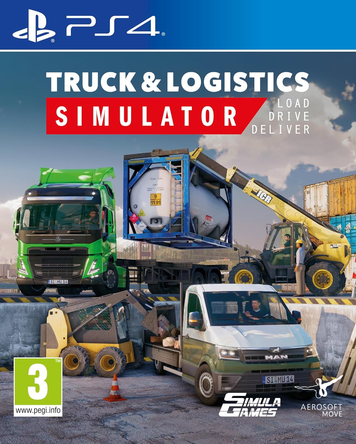 Игра Truck and Logistics Simulator PlayStation 4 русские субтитры 4490₽