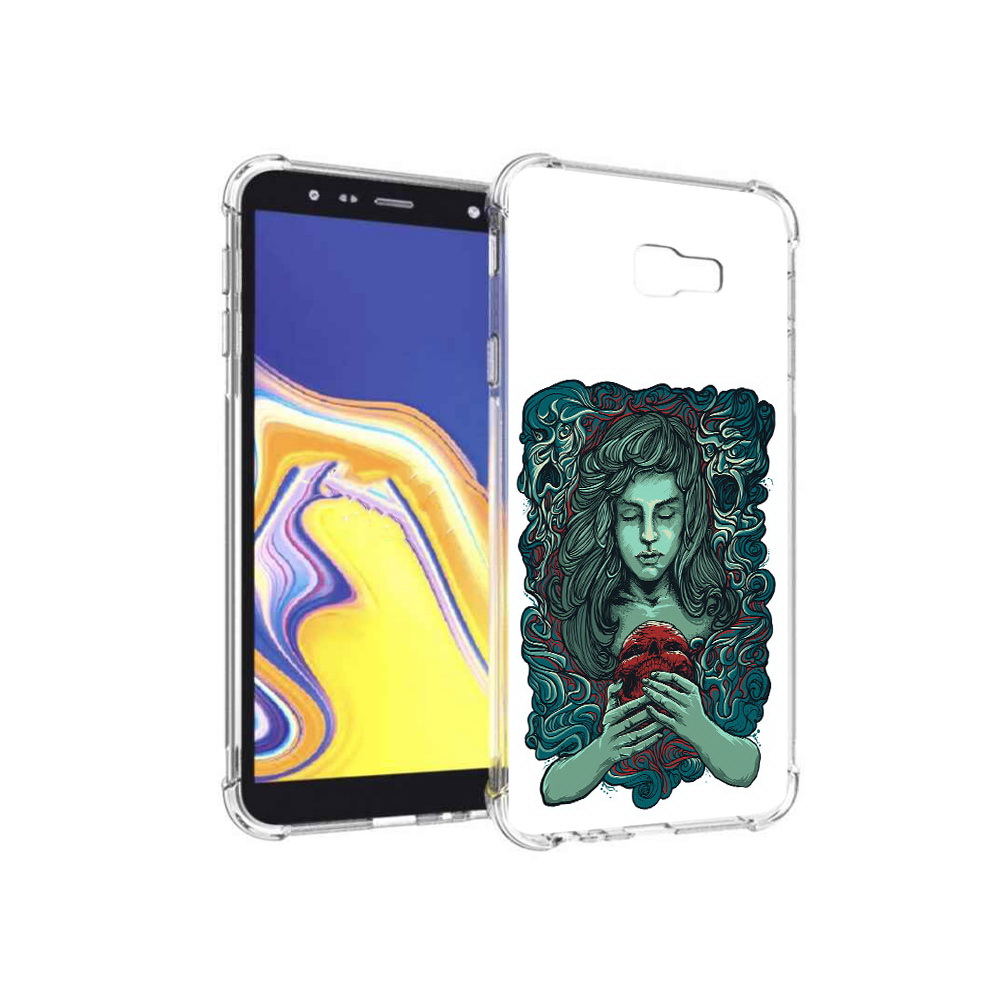 

Чехол MyPads Tocco для Samsung Galaxy J4+ (2018) спящая девушка (PT118081.545.619), Прозрачный, Tocco
