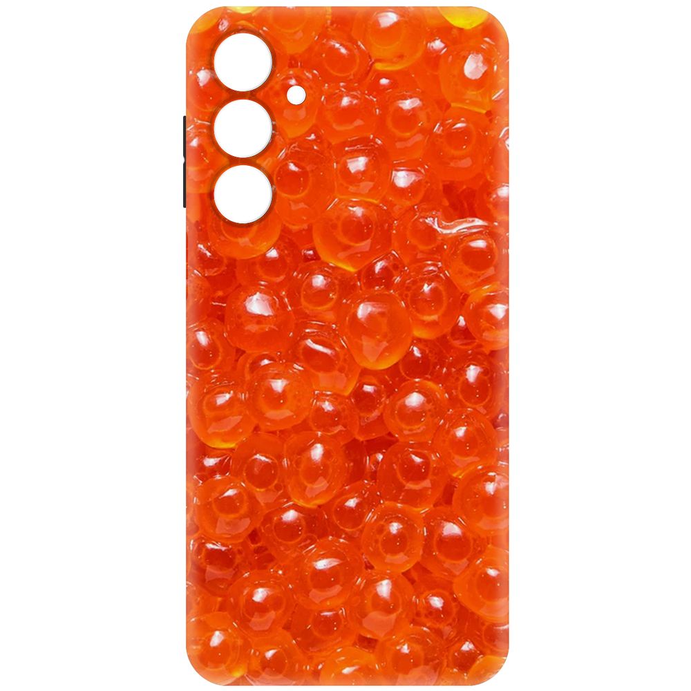 

Чехол-накладка Krutoff Soft Case Икра для Samsung Galaxy A16 черный