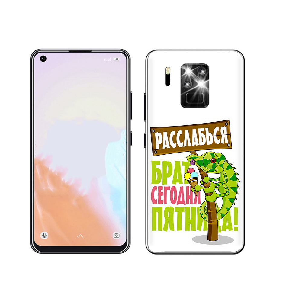 

Чехол MyPads Tocco для Oukitel C18 Pro пятница, Прозрачный, Tocco