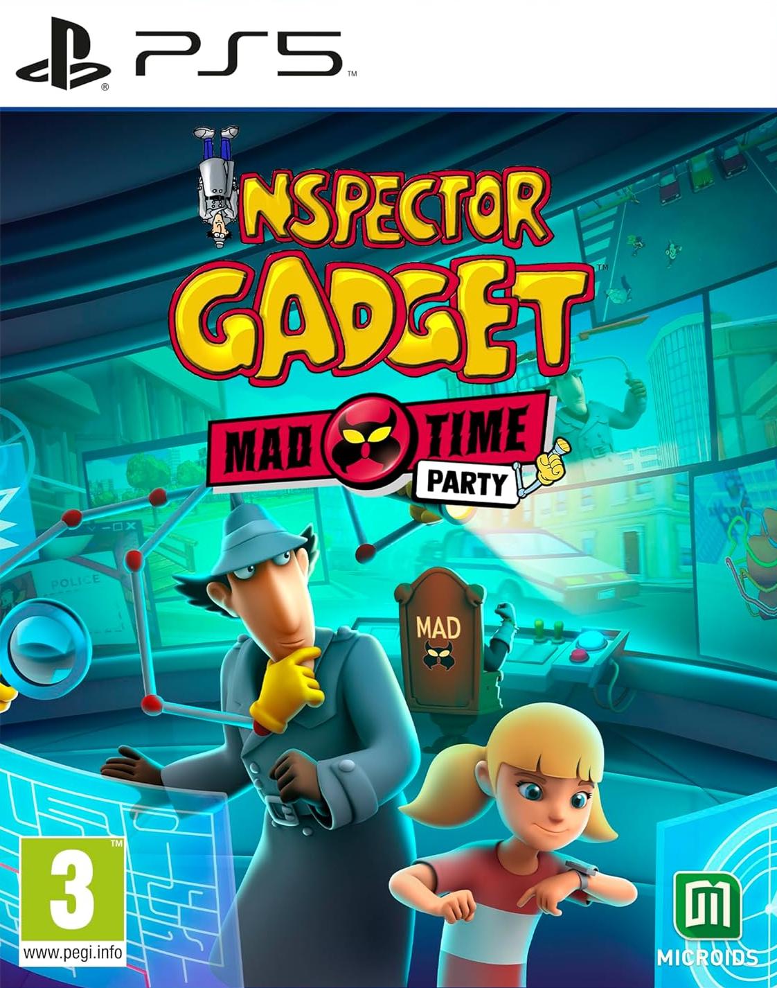 Игра Inspector Gadget: Mad Time Party (PlayStation 5, русские субтитры)