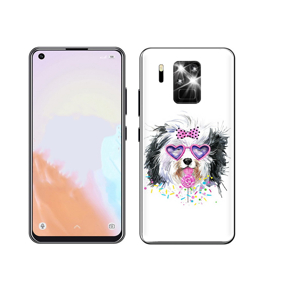 

Чехол MyPads Tocco для Oukitel C18 Pro пушистик, Прозрачный, Tocco