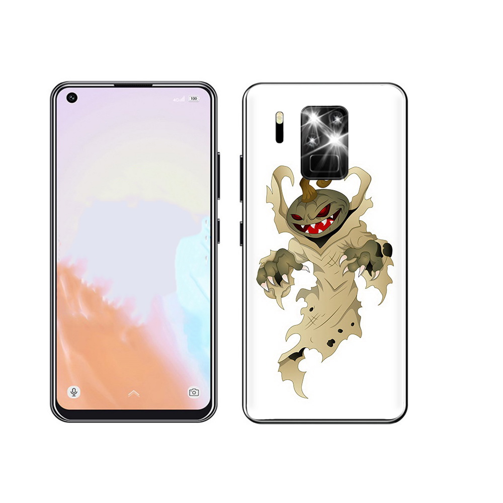 

Чехол MyPads Tocco для Oukitel C18 Pro призрак хэллоуина, Прозрачный, Tocco