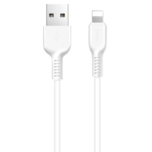 

Кабель Hoco X20 USB - Lightning, 2 А, 1 м, белый, X20 Flash