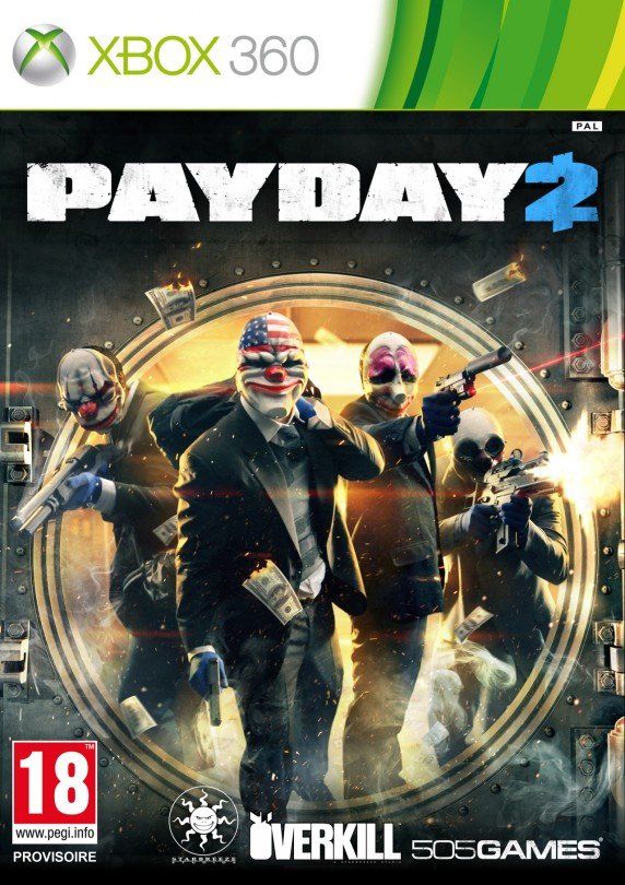 Игра Payday 2 (Xbox 360, полностью на иностранном языке)