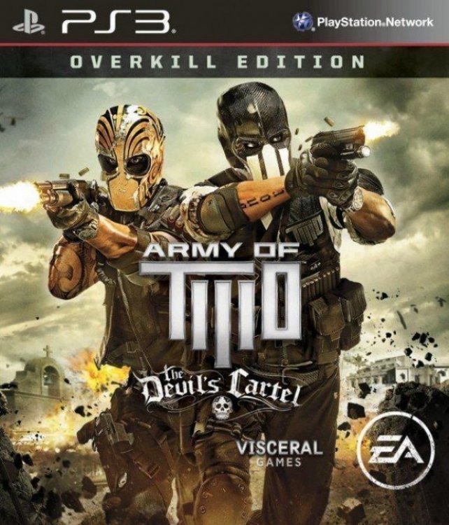 Игра Army of Two The Devil’s Cartel Overkill Edition (PS3, полностью на иностранном языке)