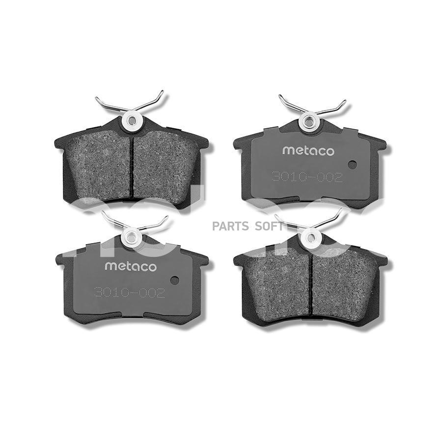 

Тормозные колодки METACO 3010-002