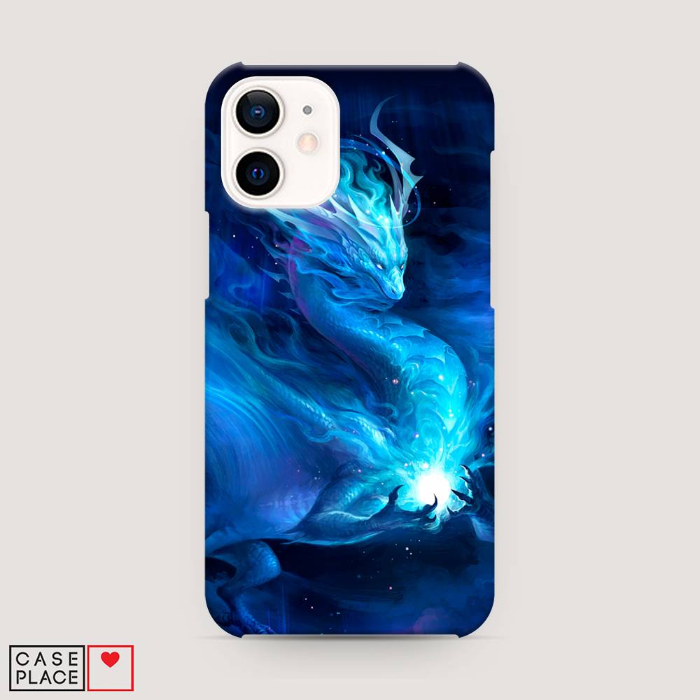 

Пластиковый чехол "Лунный дракон" на Apple iPhone 12 mini, 12620-1