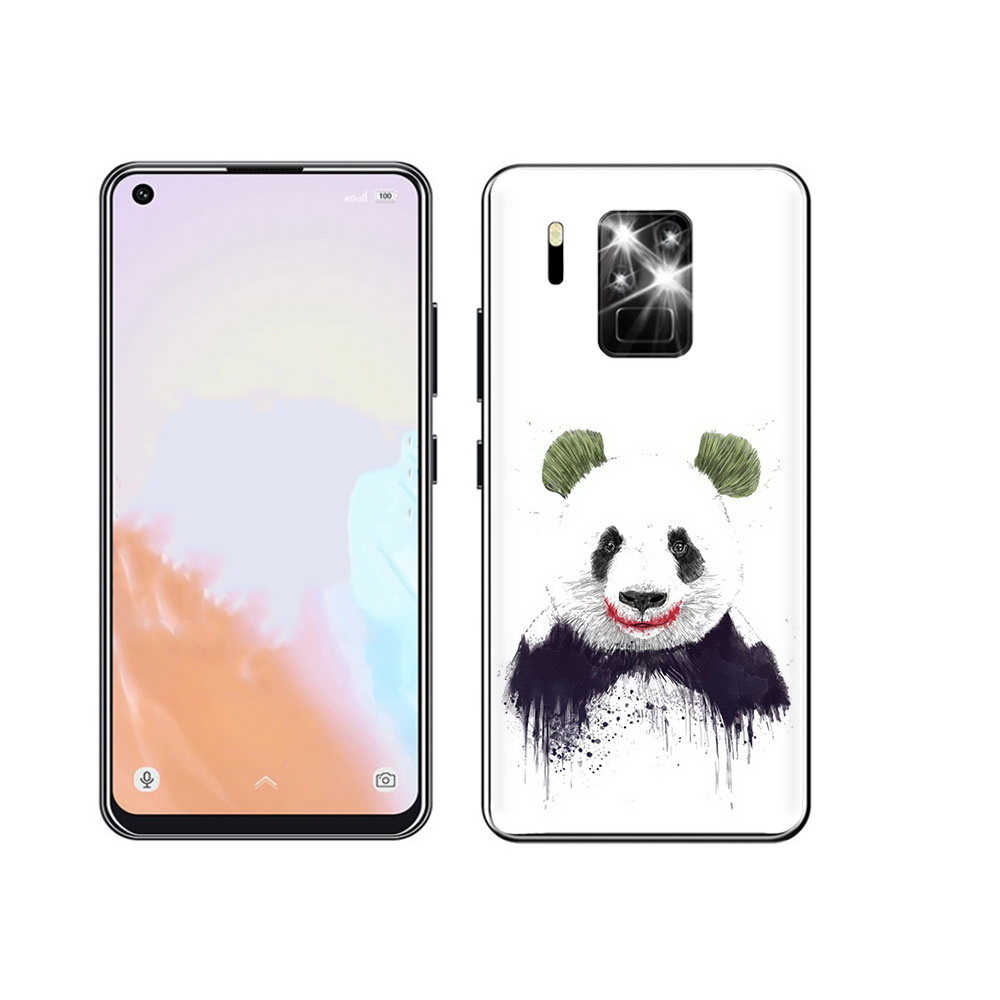 

Чехол MyPads Tocco для Oukitel C18 Pro панда джокер, Прозрачный, Tocco