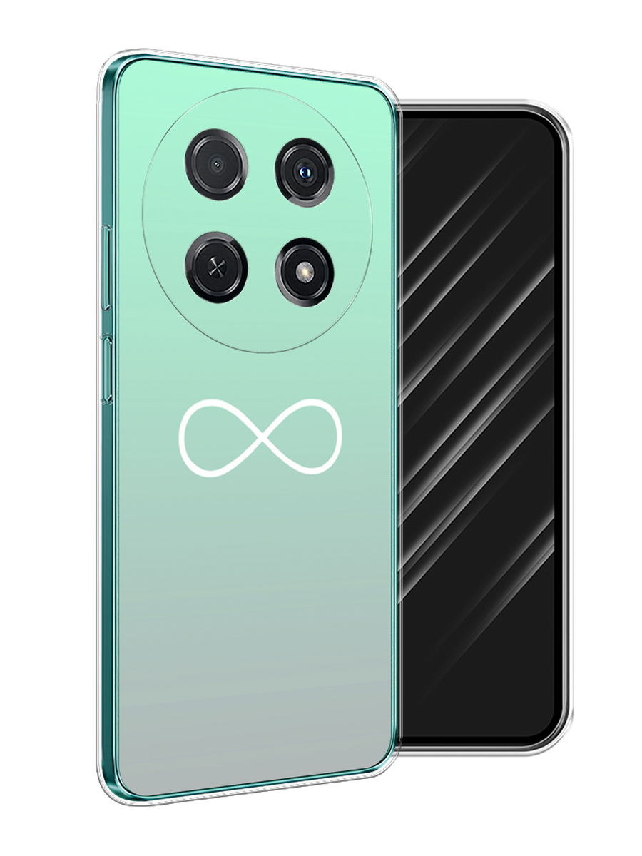 

Чехол Awog на Huawei Nova 12i "Бесконечность от Тиффани", Бирюзовый, 6123950-1