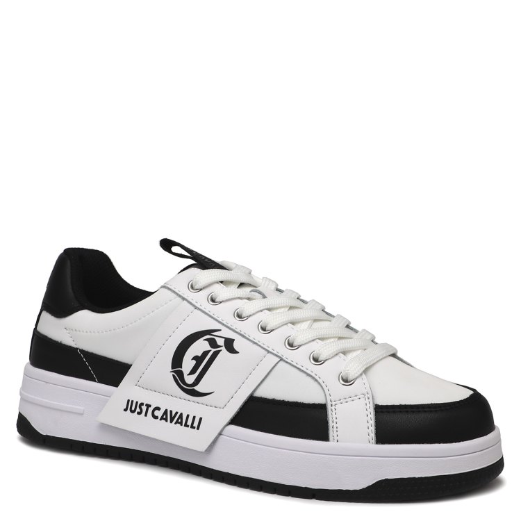 

Кеды мужские Just Cavalli AZULA белые 46 EU, Белый, AZULA