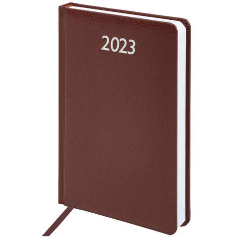 

Ежедневник датированный на 2023 год Brauberg 114044, A5, 168 листов, 3 штуки