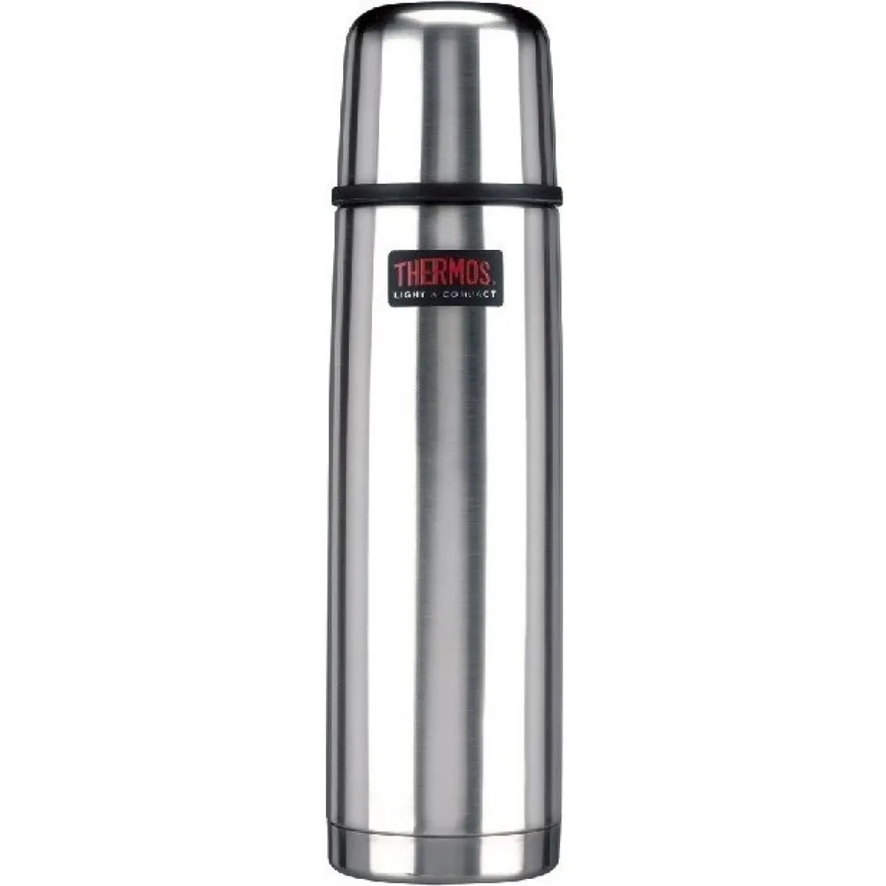 

Термос из нерж. стали тм THERMOS FBB-750B Stainless SteeL Flask 0.75L, Серебристый;черный, FBB-750