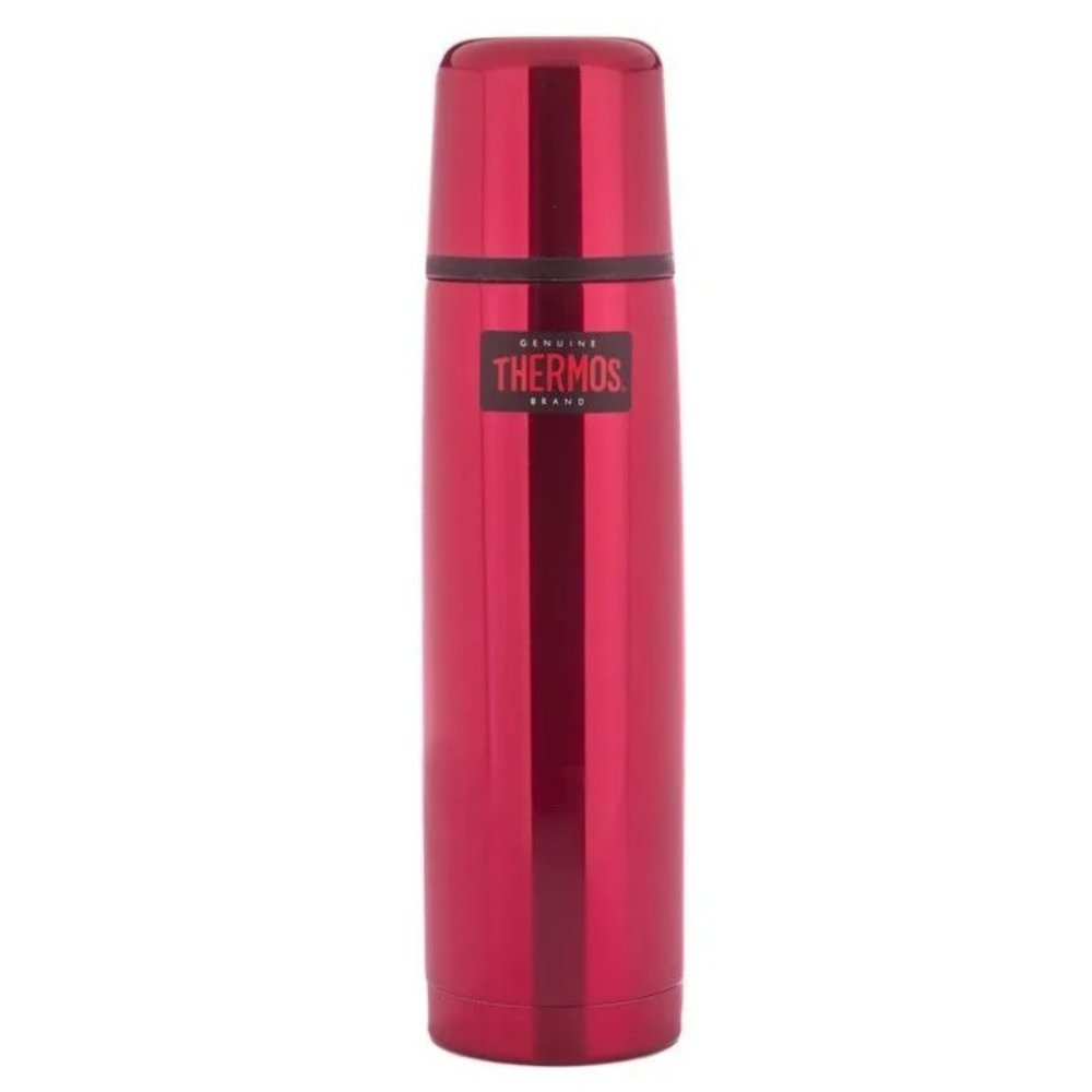 

Термос из нерж. стали тм THERMOS FBB-750 Red 0.75L, Красный;черный, FBB-750