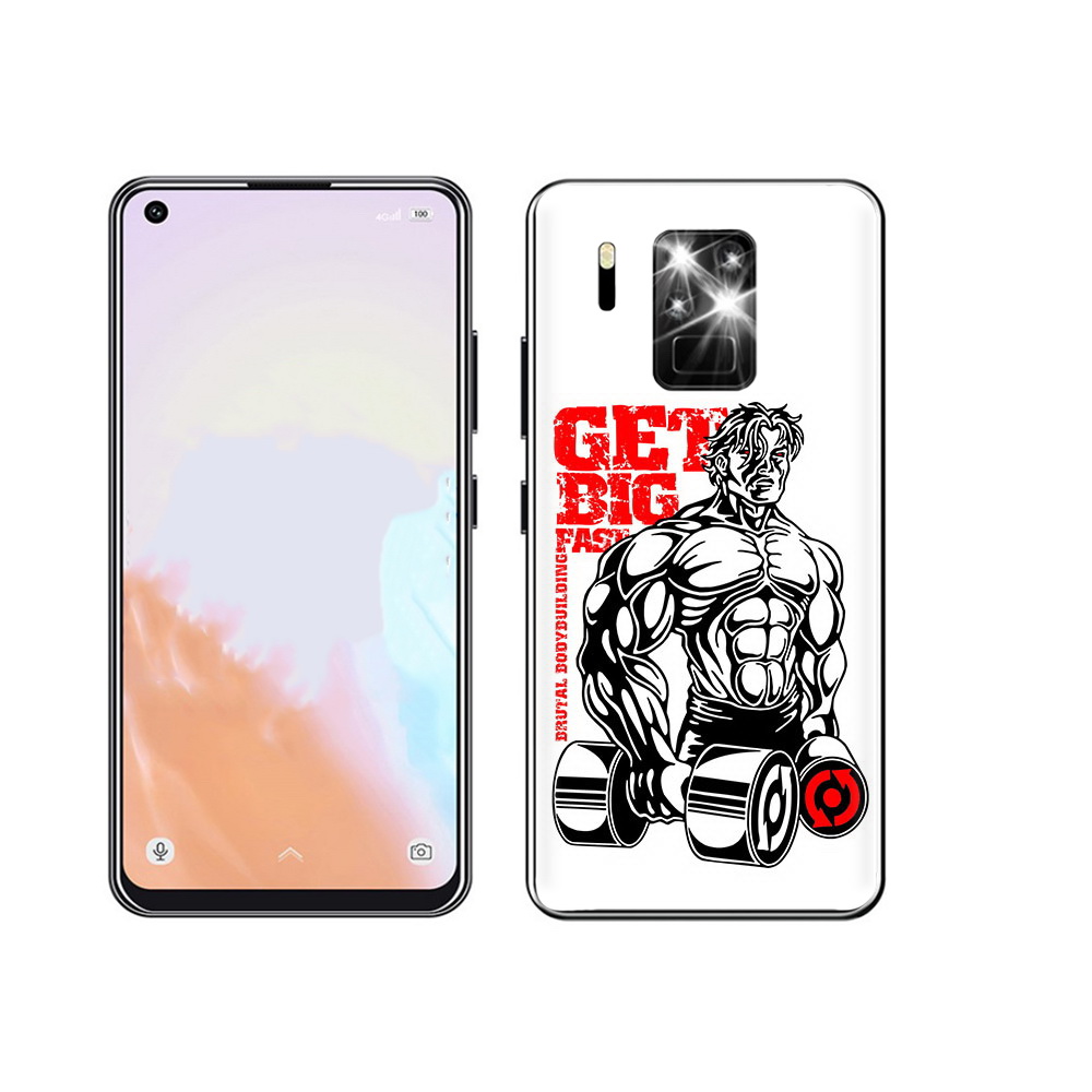 

Чехол MyPads Tocco для Oukitel C18 Pro накаченное тело, Прозрачный, Tocco
