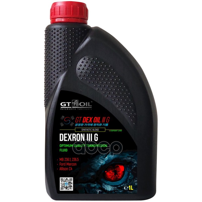 Трансмиссионное масло GT OIL 8809059408889 Dex Oil III G