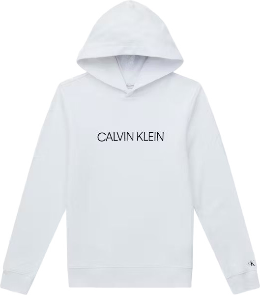 Худи детское Calvin Klein Institutional Logo Hoodie белый 104