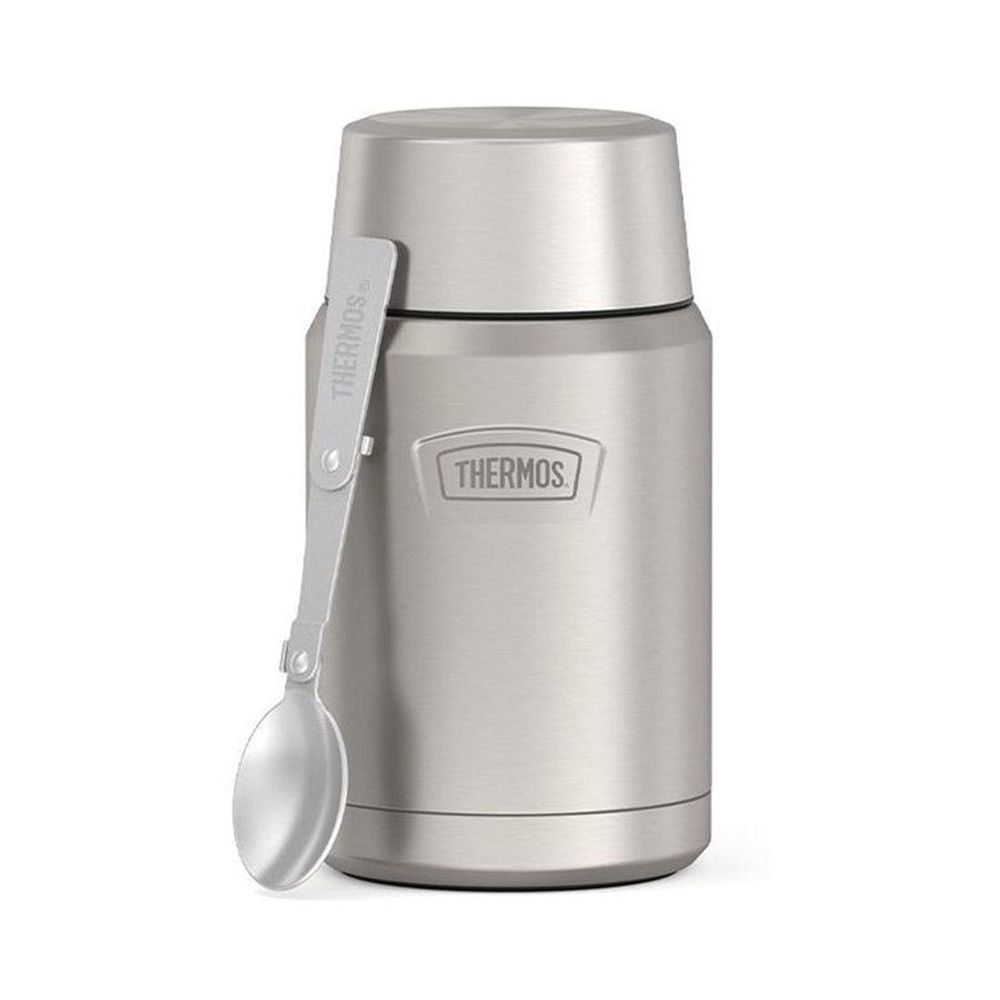 

Термос из нерж. стали с ложкой тм THERMOS IS301MS 0.71L, Серебристый, Icon