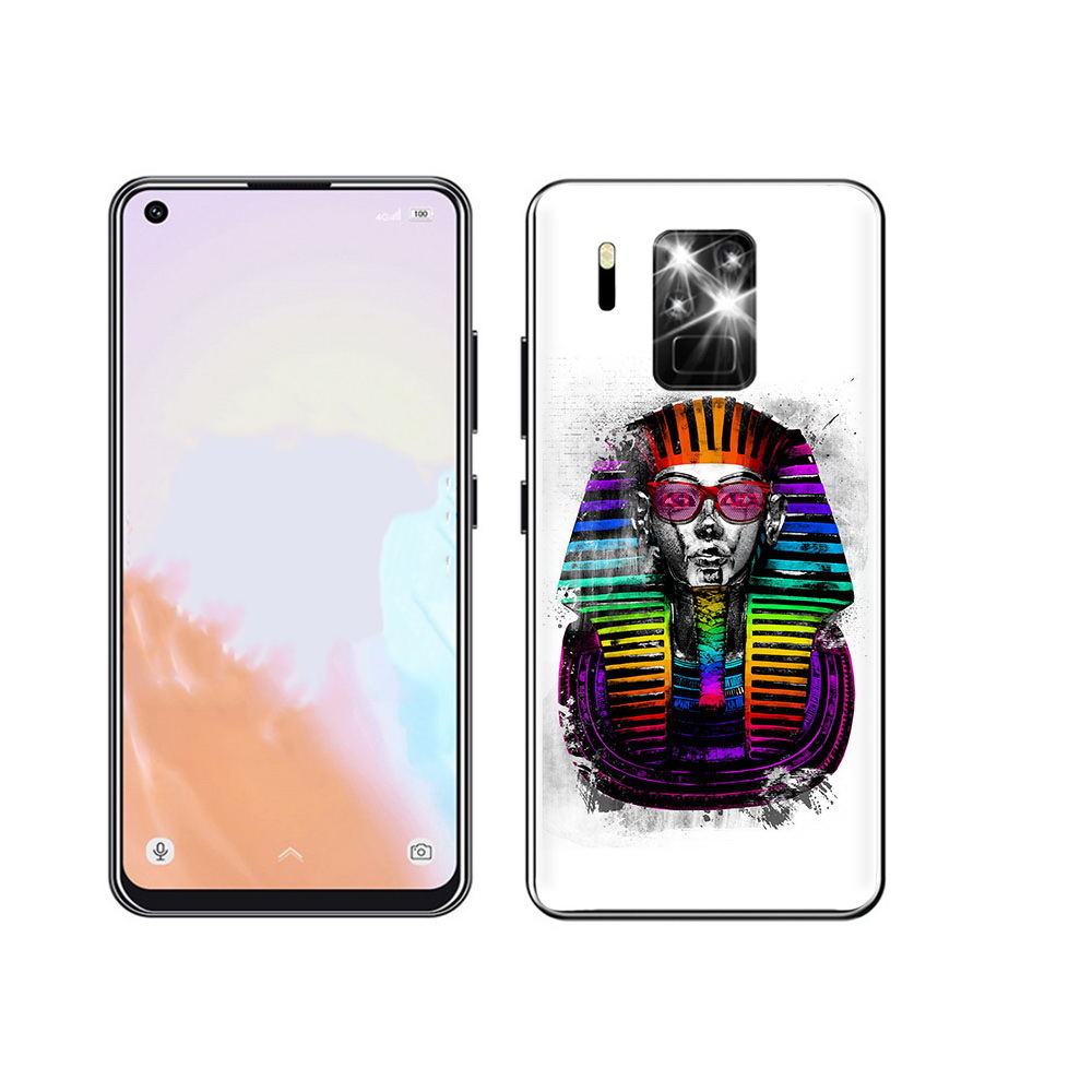 

Чехол MyPads Tocco для Oukitel C18 Pro модная богиня, Прозрачный, Tocco