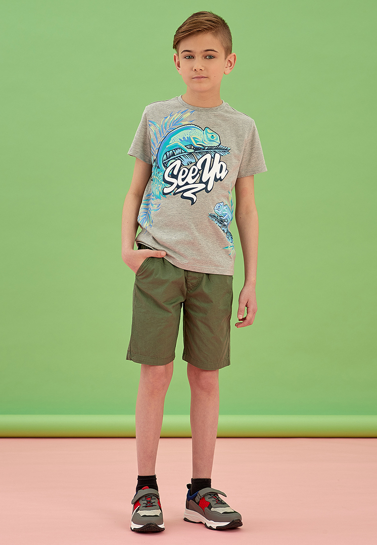 

Шорты детские Daniele patrici SS20C85401464 хаки р.134, SS20C85401464