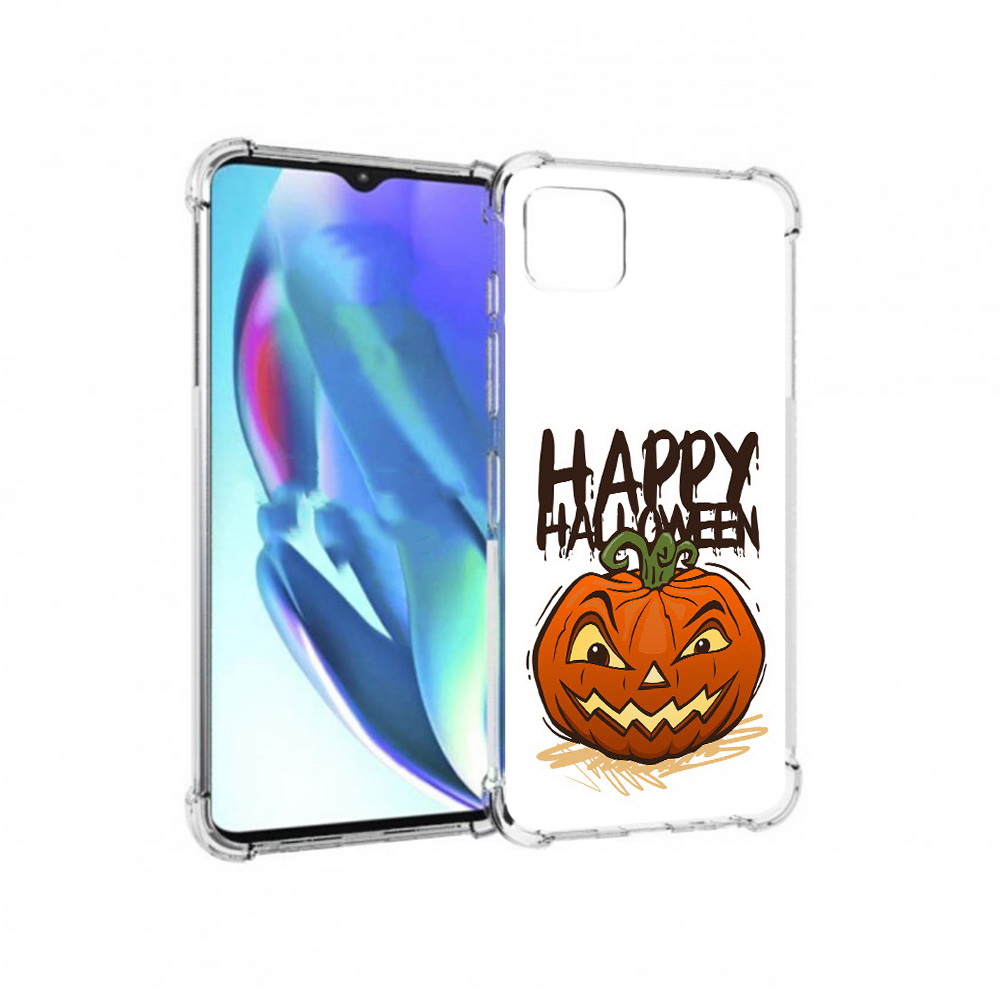 

Чехол MyPads Tocco для Motorola Moto G50 Хэллоуин счастливый (PT227066.350.195), Прозрачный, Tocco