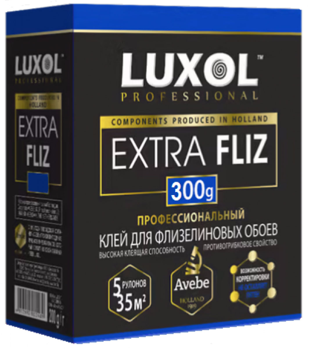 Клей обойный LUXOL EXTRA FLIZ (Professional) - 300 г клей обойный luxol extra fliz professional 300 г