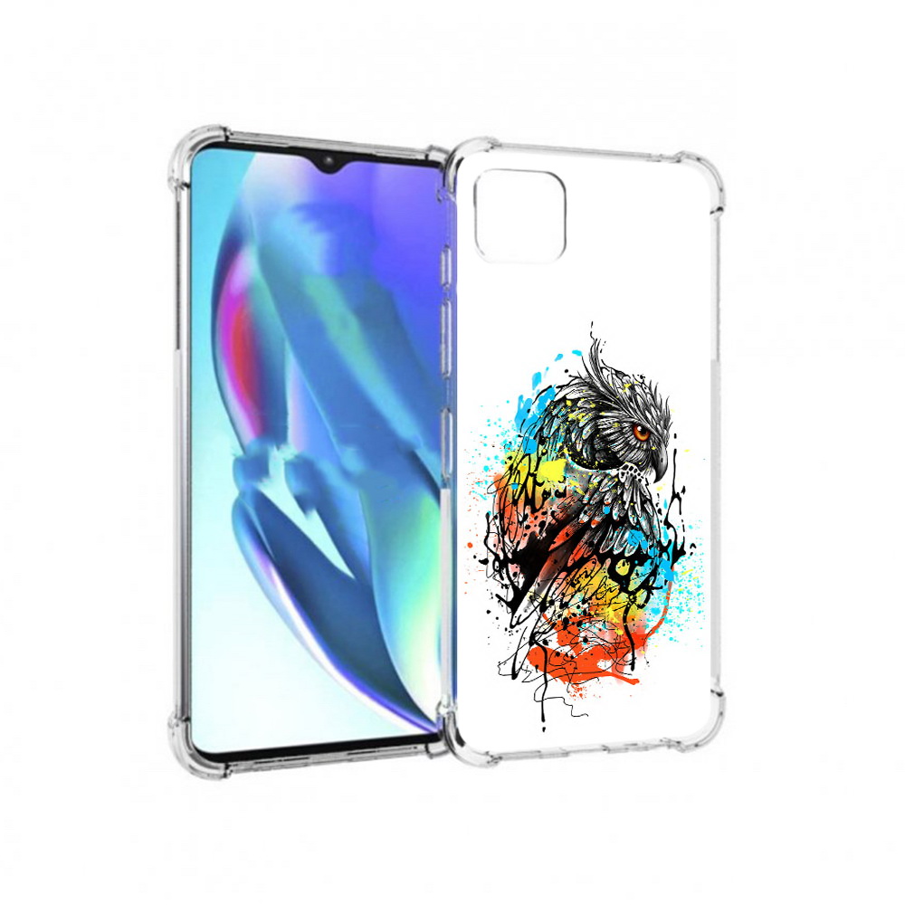 

Чехол MyPads Tocco для Motorola Moto G50 Творческая сова (PT227066.350.170), Прозрачный, Tocco