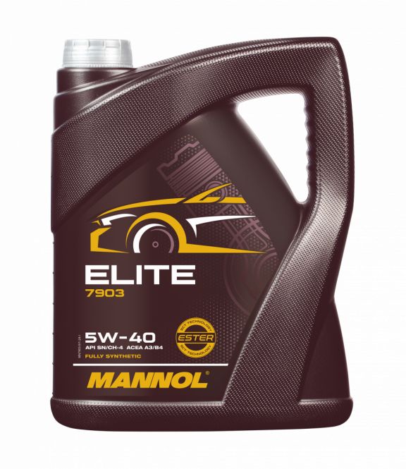 

Моторное масло синтетическое MANNOL ELITE 7903 5W-40 5 л.