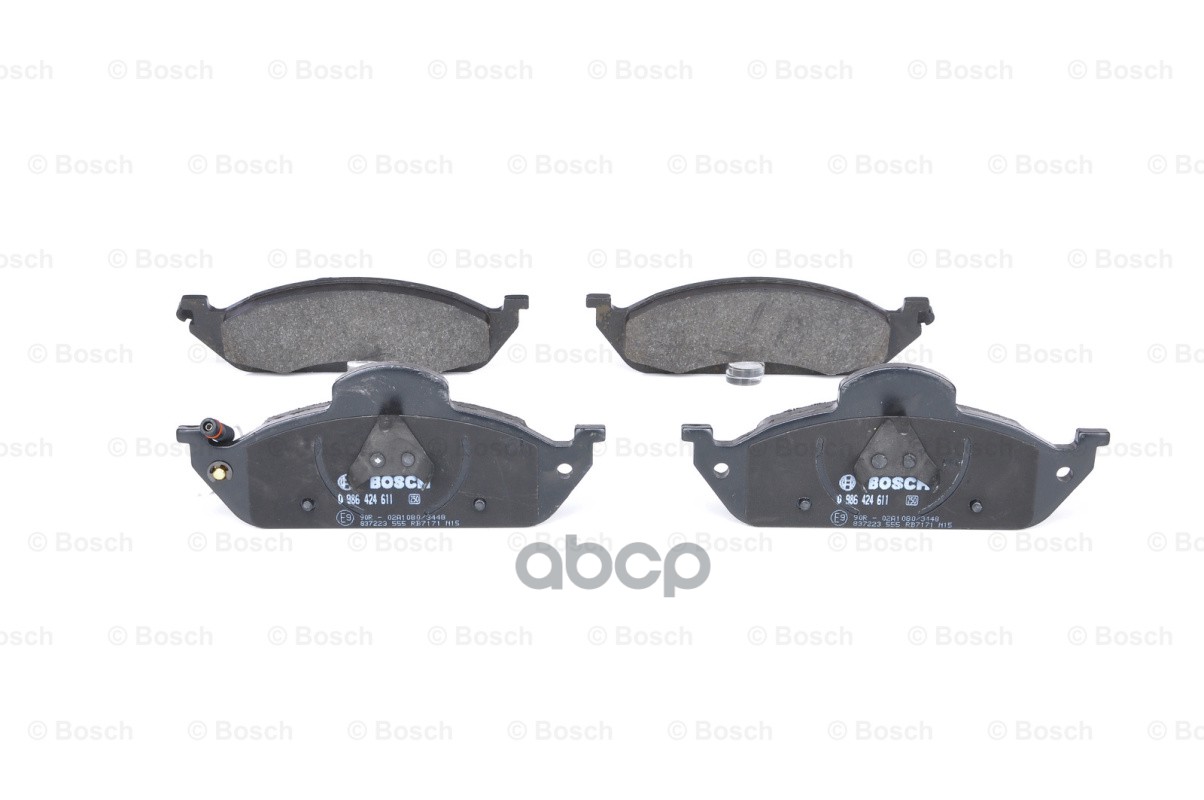 

Колодки Тормозные Дисковые | Перед | 0 986 424 611 Nsin0000630324 Bosch арт. 0986424611