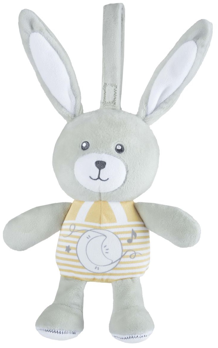 Развивающая игрушка-подвеска Chicco Звездный Кролик 11129 музыкальная игрушка sebra кролик голубой