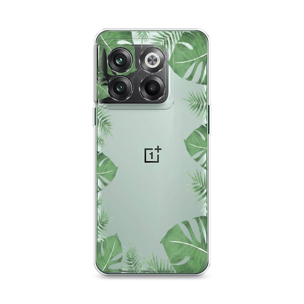 

Чехол Awog на OnePlus 10T / ВанПлас 10T "Листья папоротника рамка", 153150-8