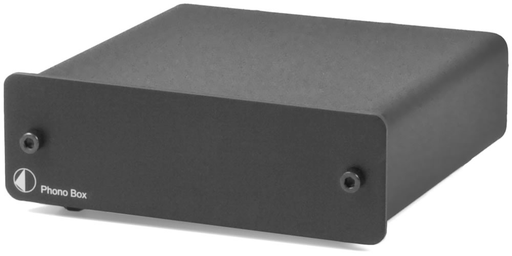 

Фонокорректор Pro-Ject Phono Box Black, Phono Box (DC)