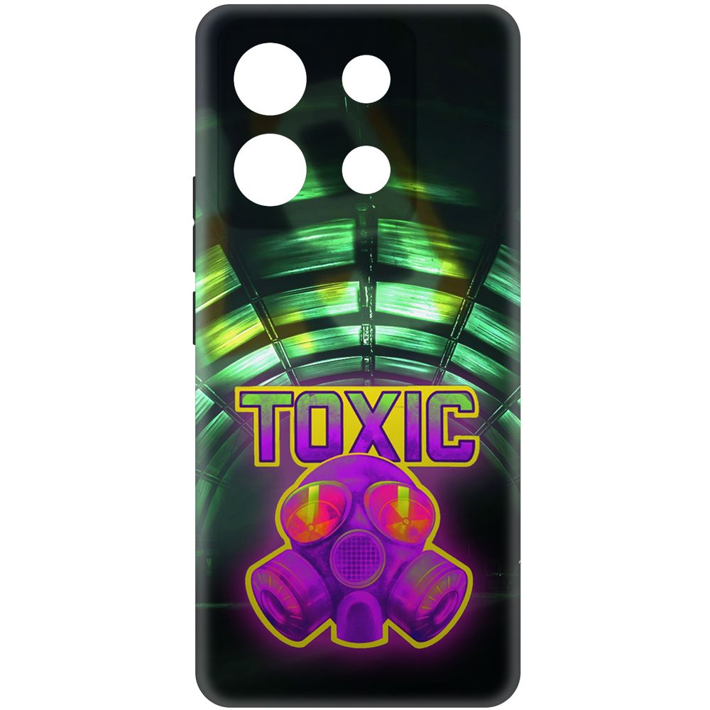 Чехол-накладка Krutoff Soft Case Cтандофф 2 (Standoff 2) - Стикер Toxic для Poco X6