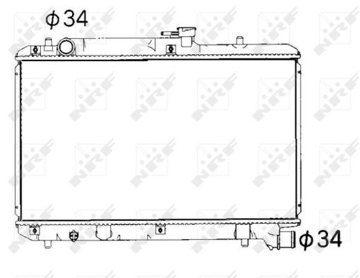 

Nrf 53351 радиатор Системы Охлаждения Мкпп Suzuki Baleno 1.8i 16v 96-02 NRF арт. 53351