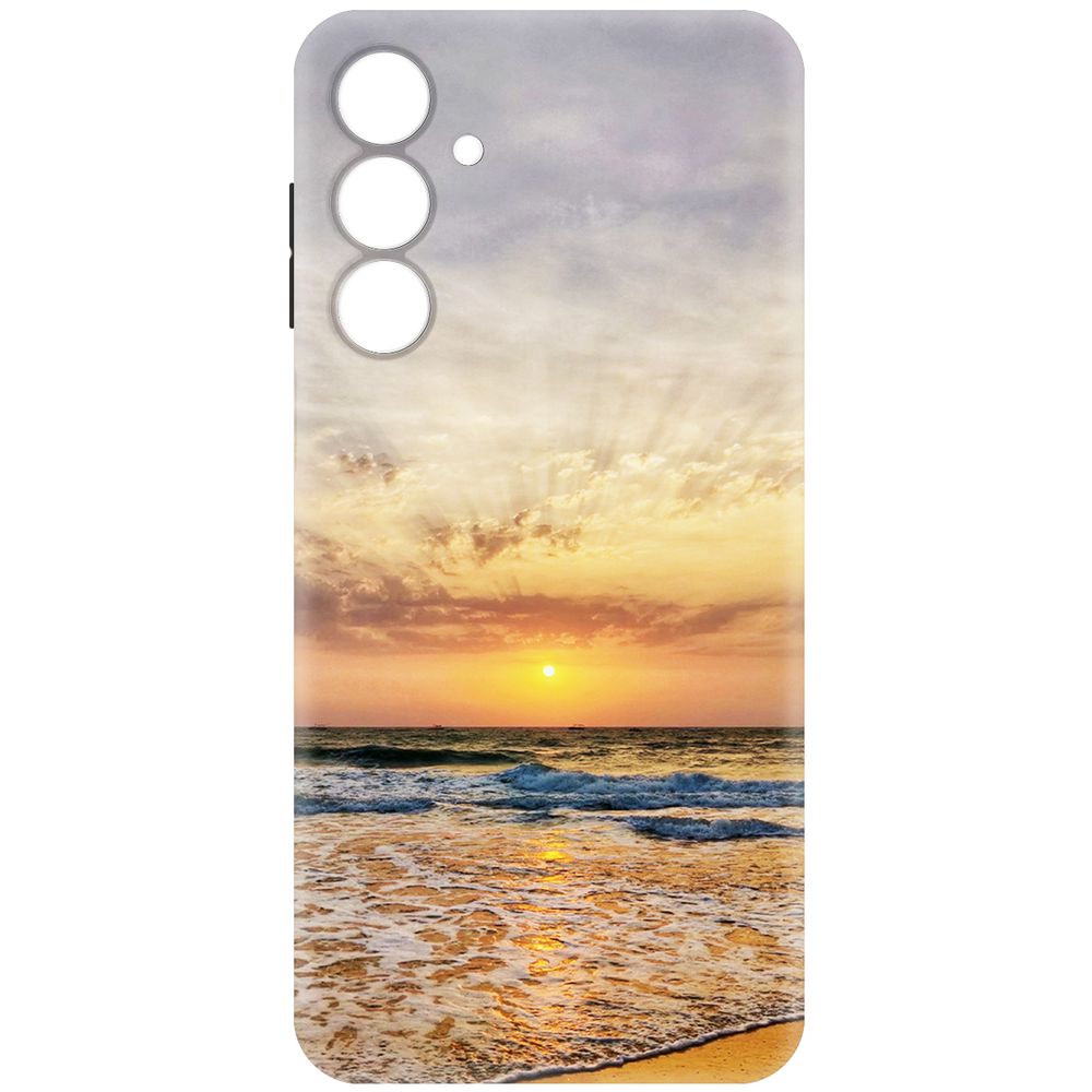 

Чехол-накладка Krutoff Soft Case Индия, Пляжи Гоа для Samsung Galaxy A16 черный